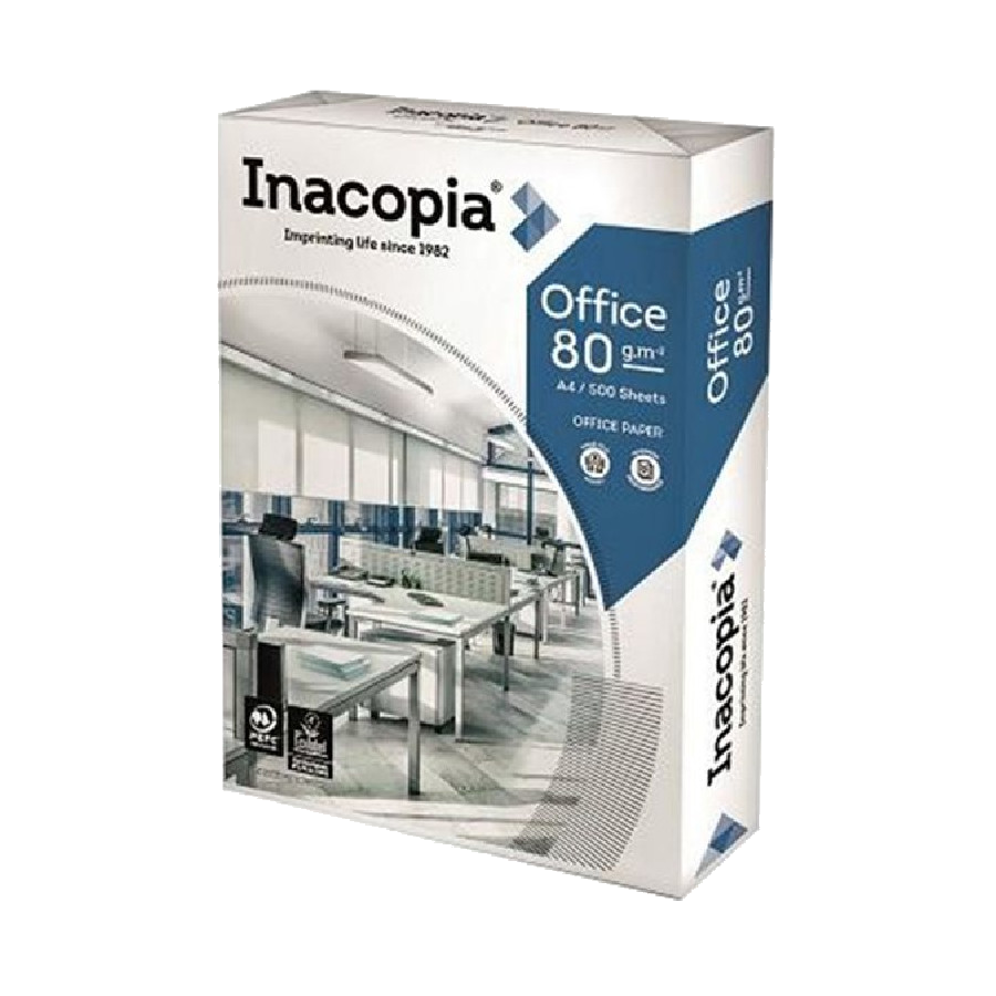 Φωτοαντιγραφικό Χαρτί Inacopia A4 80gr/m² 500 φύλλα