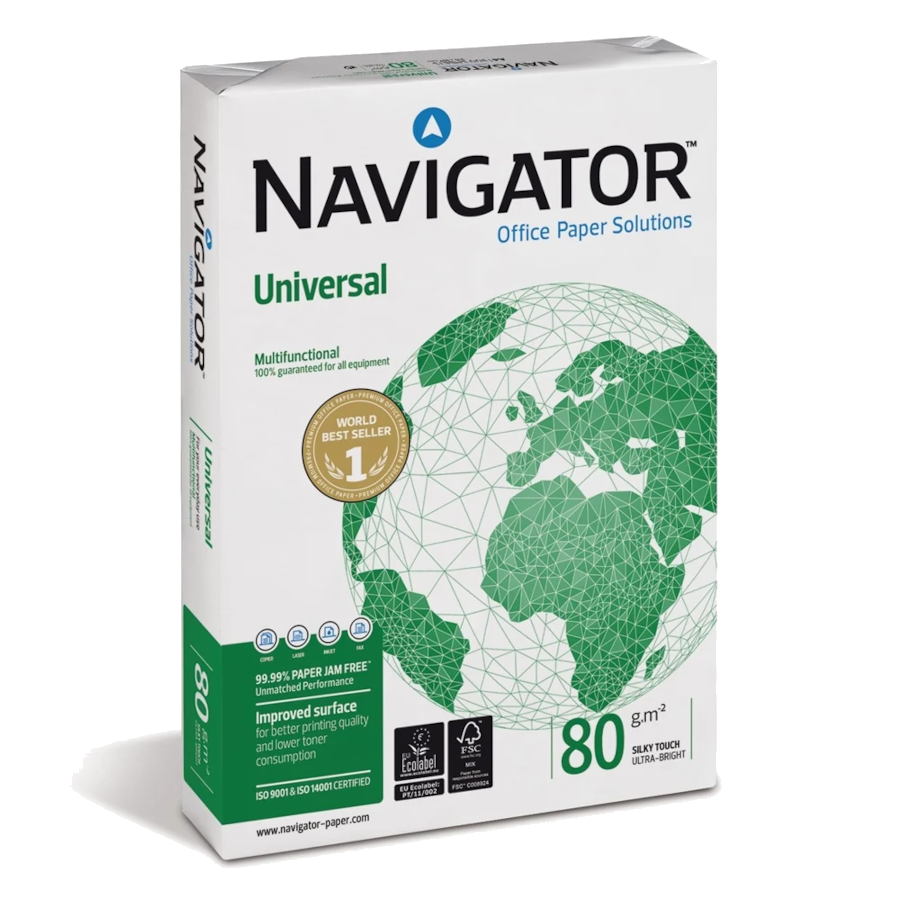Φωτοαντιγραφικό Χαρτί Navigator A3 80gr/m² 500 φύλλα