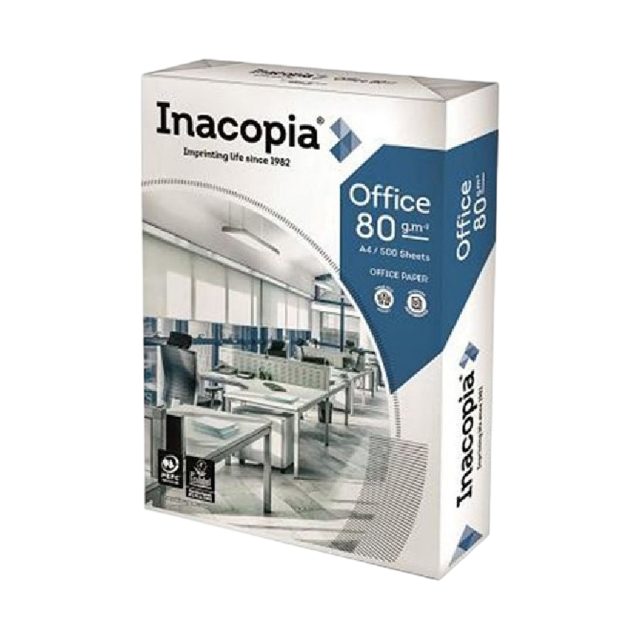 Φωτοαντιγραφικό χαρτί Inacopia A4 80gr